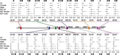 Association of Protective HLA-A With HLA-B∗27 Positive Ankylosing Spondylitis